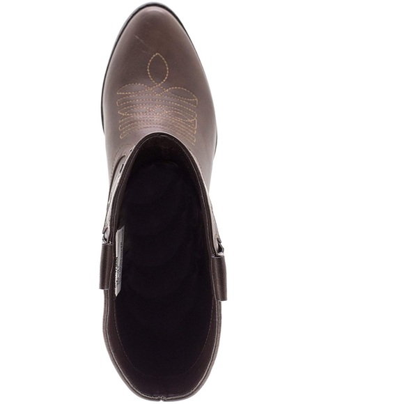 Classic Embroidered Western Rodeo Cowboy Boots - Picture 7 of 9